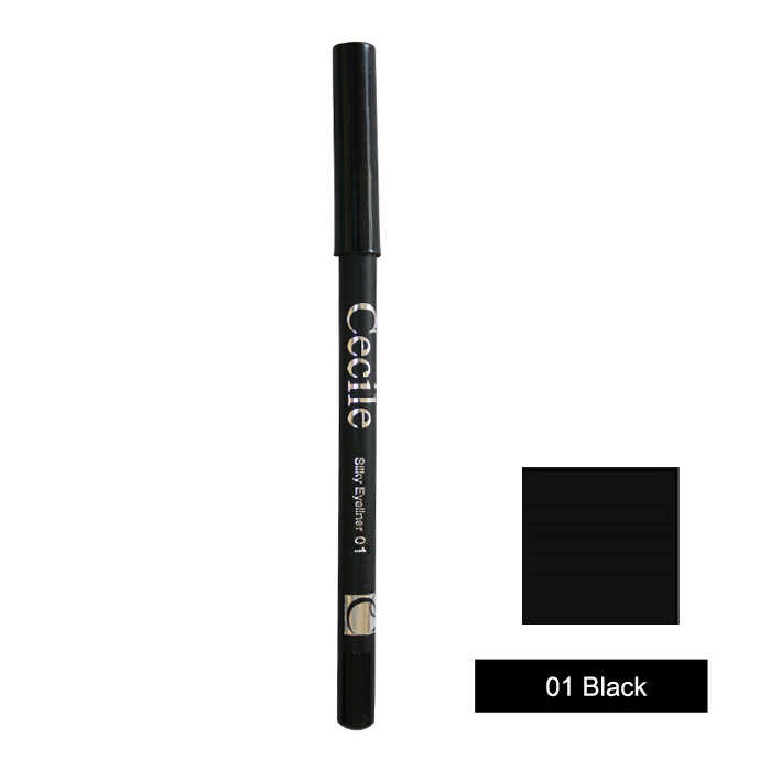 Cecile Silky Eyeliner 01 Black