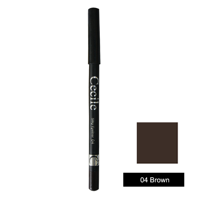 Cecile Silky Eyeliner 04 Brown