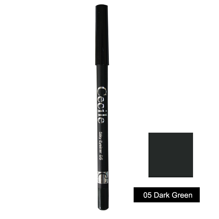 Cecile Silky Eyeliner 05 Dark Green