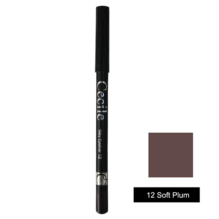 Cecile Silky Eyeliner 12 Soft Plum