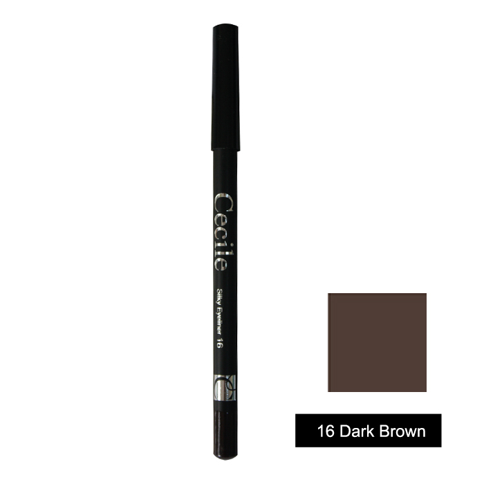 Cecile Silky Eyeliner 16 Dark Brown