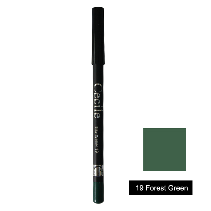 Cecile Silky Eyeliner 19 Forest Green