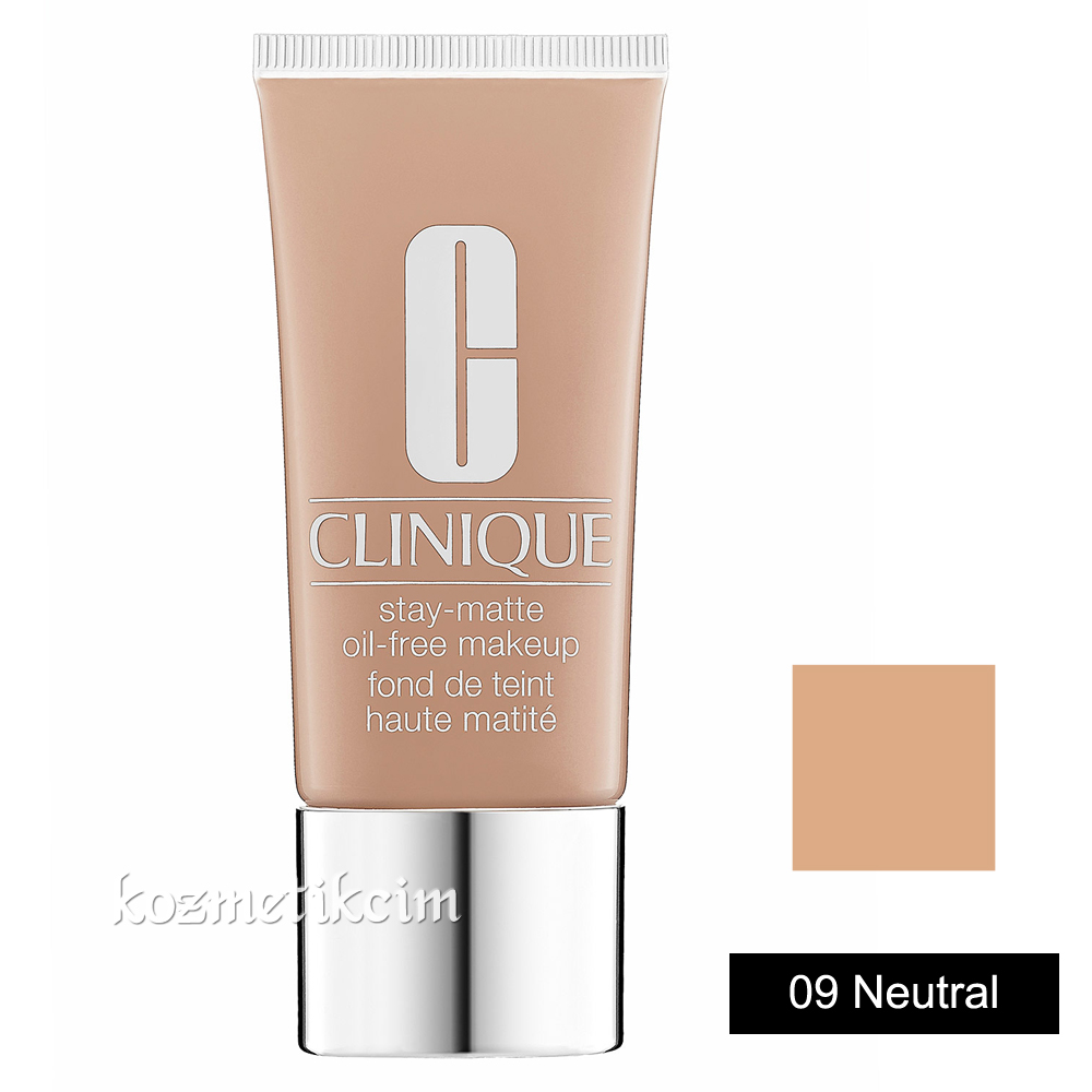 Clinique Stay-Matte Oil-Free Makeup 09 Neutral