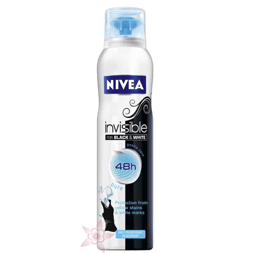 Nivea Black & White Pure Sprey Mavi