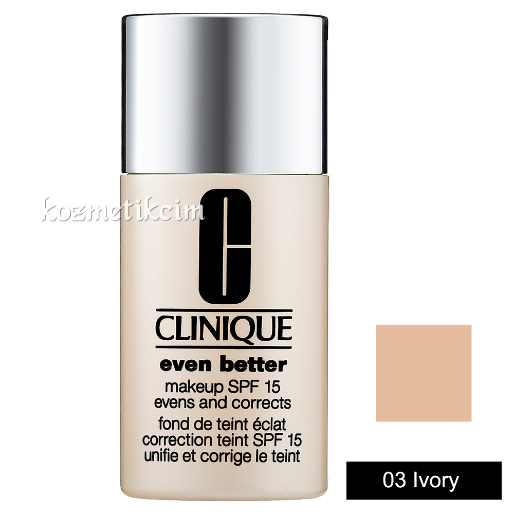 Clinique Even Better Makeup Broad Spectrum SPF 15 03 Ivory