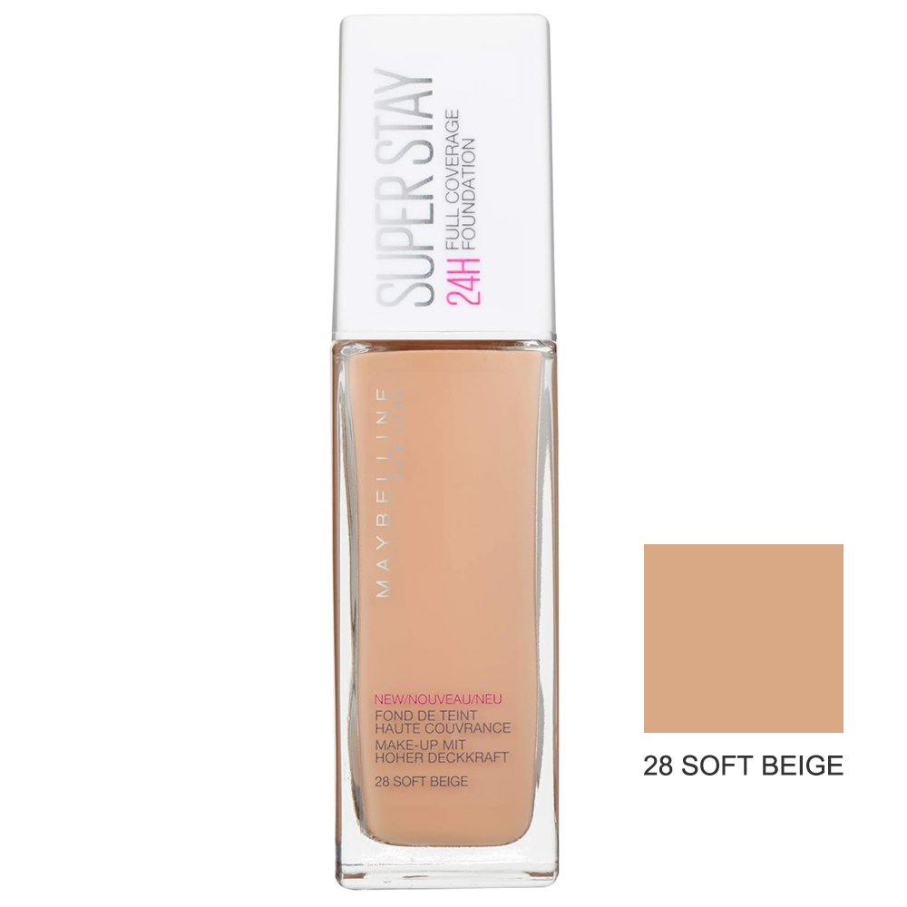 Maybelline Super Stay 24 Hour Fondöten 28 Soft Beige