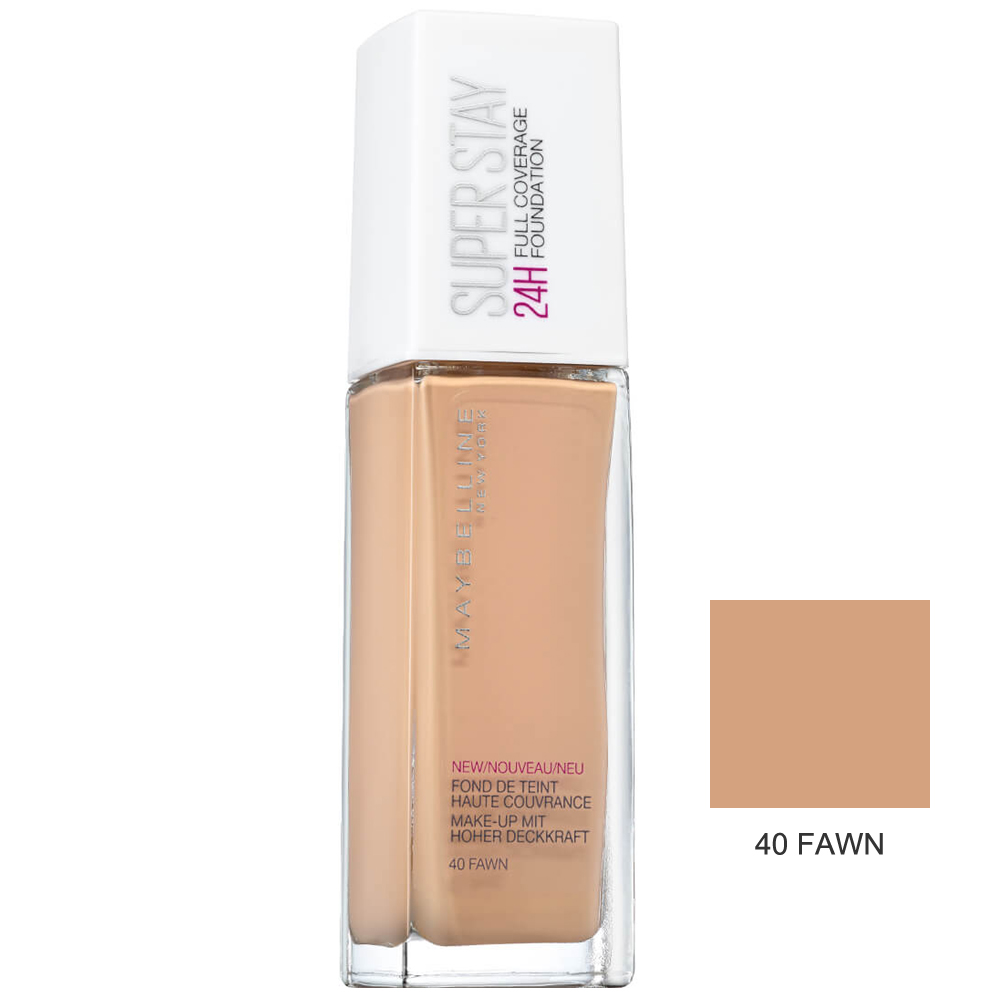 Maybelline Super Stay 24 Hour Fondöten 40 Fawn