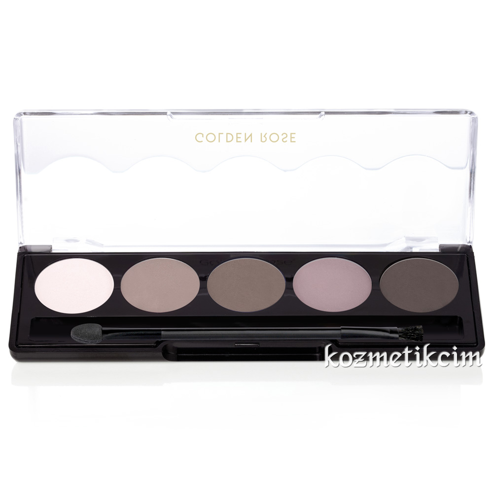 Golden Rose Professional Palette Eyeshadow -5 li Far  111 Misty Matte