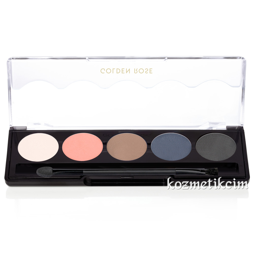 Golden Rose Professional Palette Eyeshadow -5 li Far  112 Stormy Matte