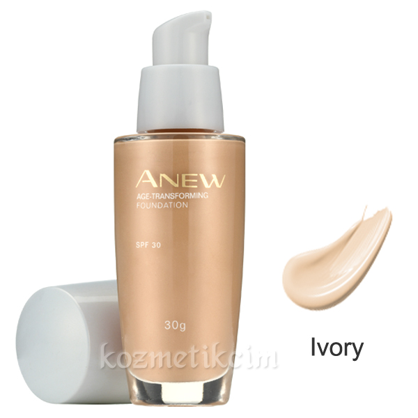 AVON Anew Yaşlanma Etkilerini Düzgünleştiren Fondöten SPF15 Ivory