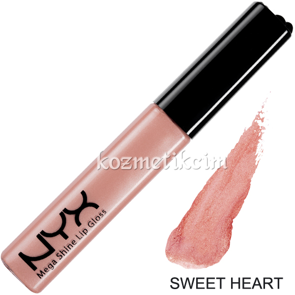 NYX Mega Shine Lip Gloss Dudak Parlatıcı Sweet Heart