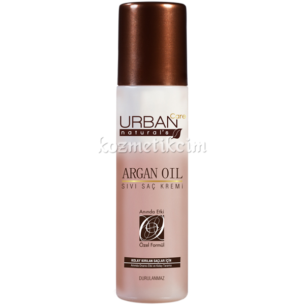 Urban Care Natural's Argan Oil & Bitkisel Keratin Kırılma Karşıtı Besleyici Sıvı Saç Kremi