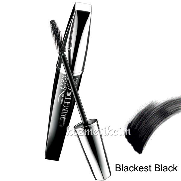 AVON Super Extend Winged Out  Maskara Blackest Black