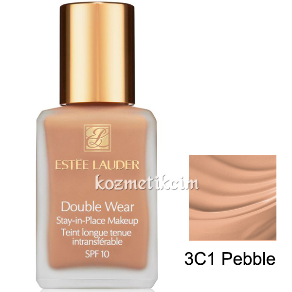 Estée Lauder Double Wear Stay-in-Place Makeup SPF 10 Fondöten 30 ml 3C1 Pebble