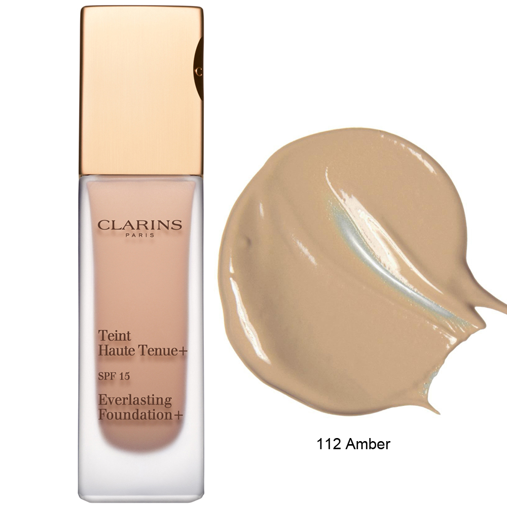 Clarins Everlasting Foundation  SPF 15 112 Amber