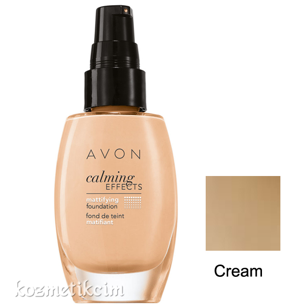 AVON Calming Effects Mat Görünüm Veren Fondöten Cream