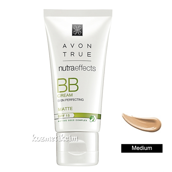 AVON Nutra Effects Mat Görünüm Veren BB Krem SPF15 medium