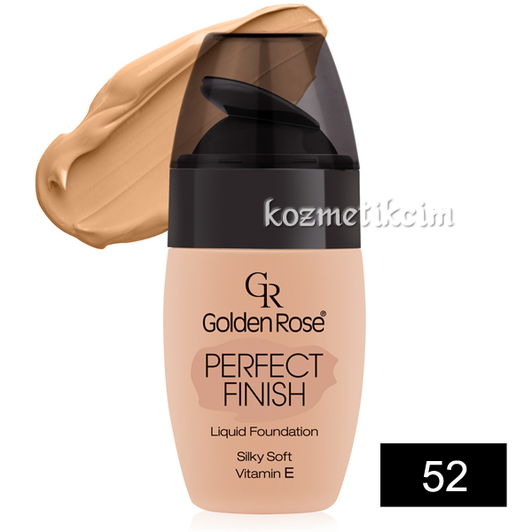 Golden Rose Perfect Finish Liquid Fondöten 52