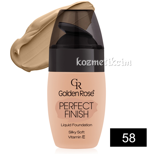 Golden Rose Perfect Finish Liquid Fondöten 58