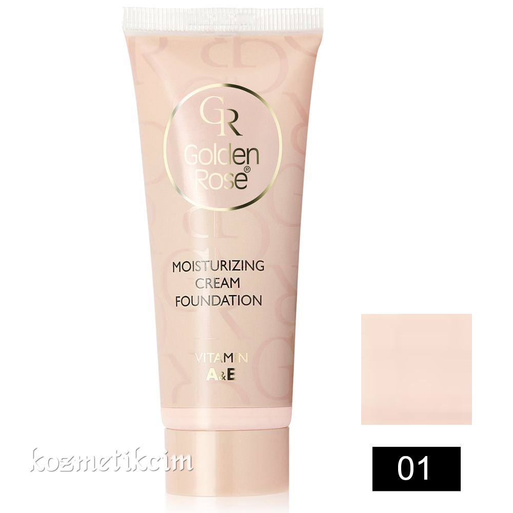 Golden Rose Moisturizing Cream Foundation 01