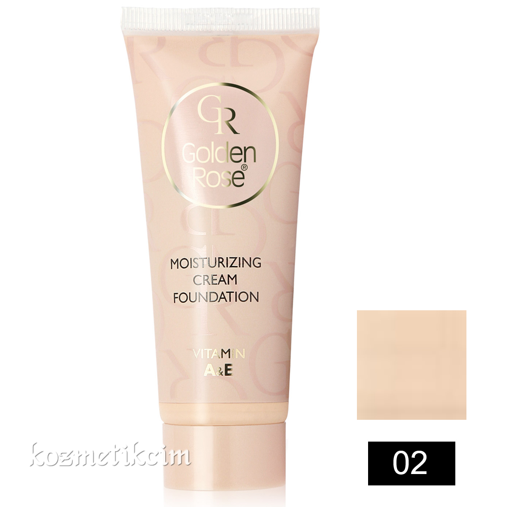 Golden Rose Moisturizing Cream Foundation 02