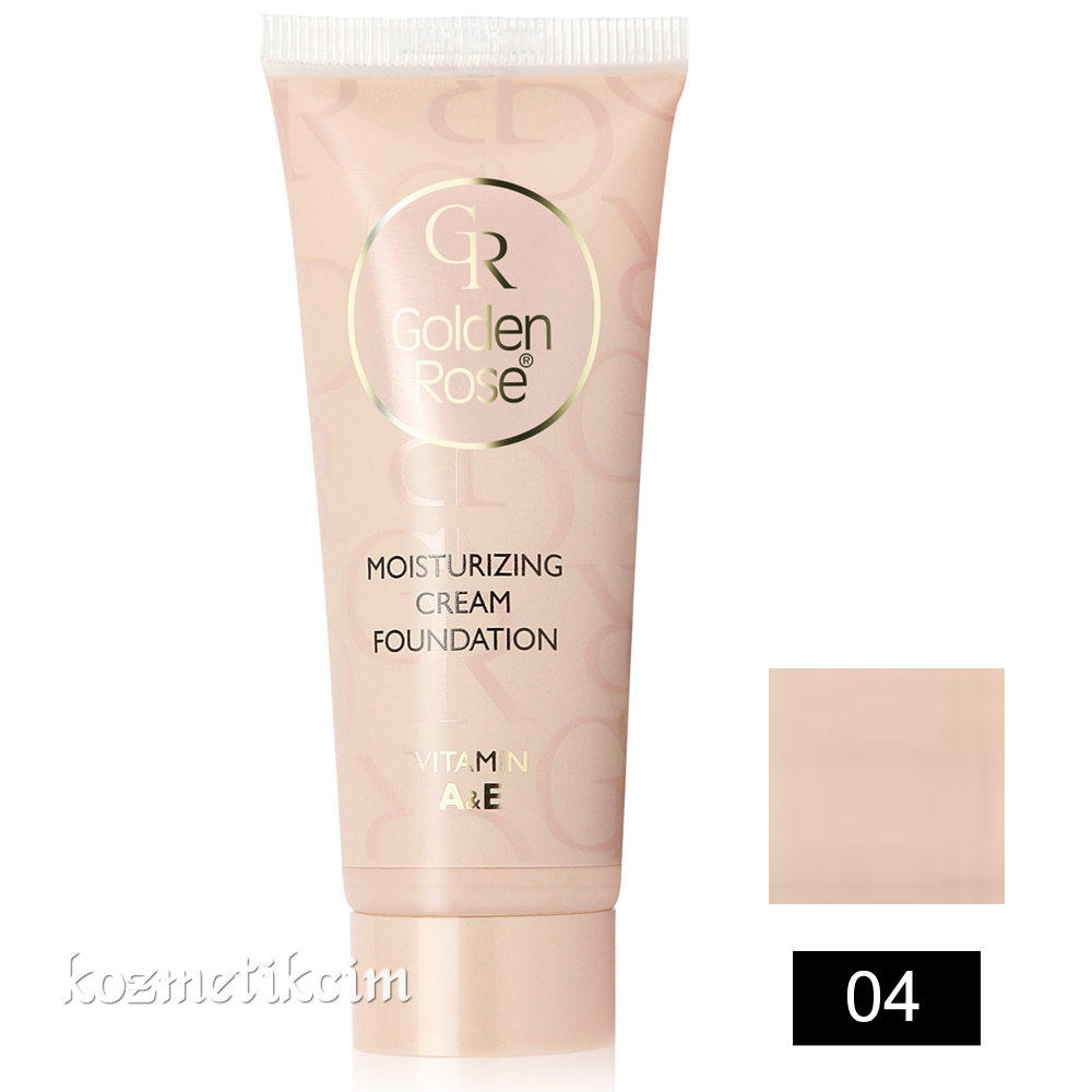 Golden Rose Moisturizing Cream Foundation 04