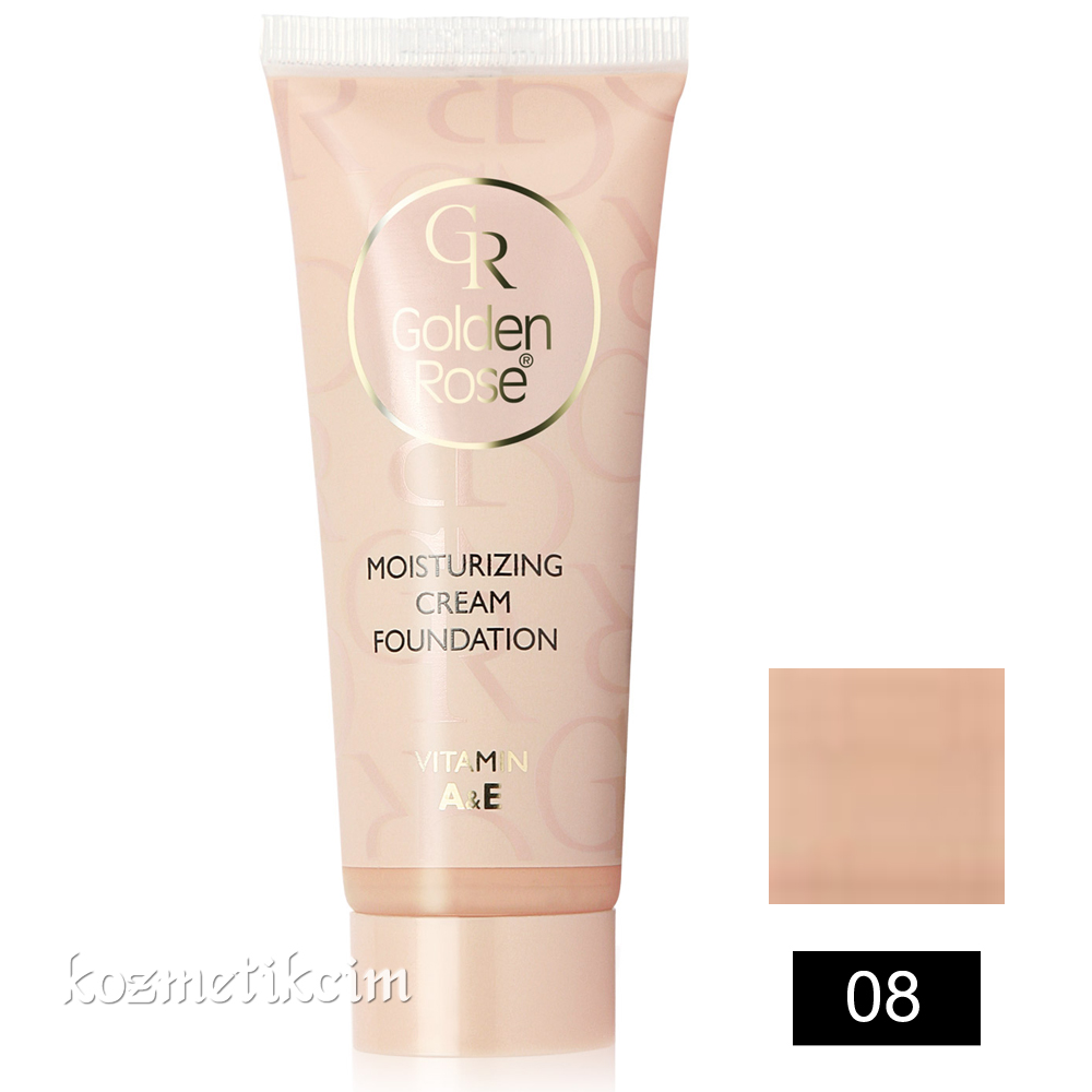 Golden Rose Moisturizing Cream Foundation 08