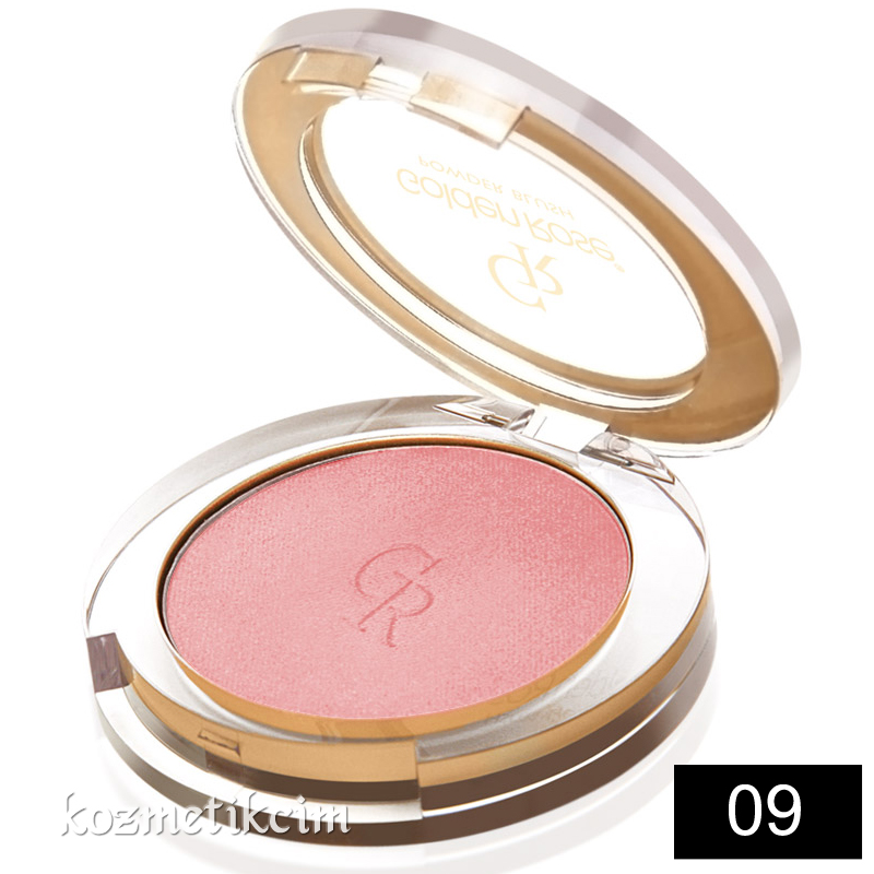 Golden Rose Powder Blush Allık 09 Soft Rose