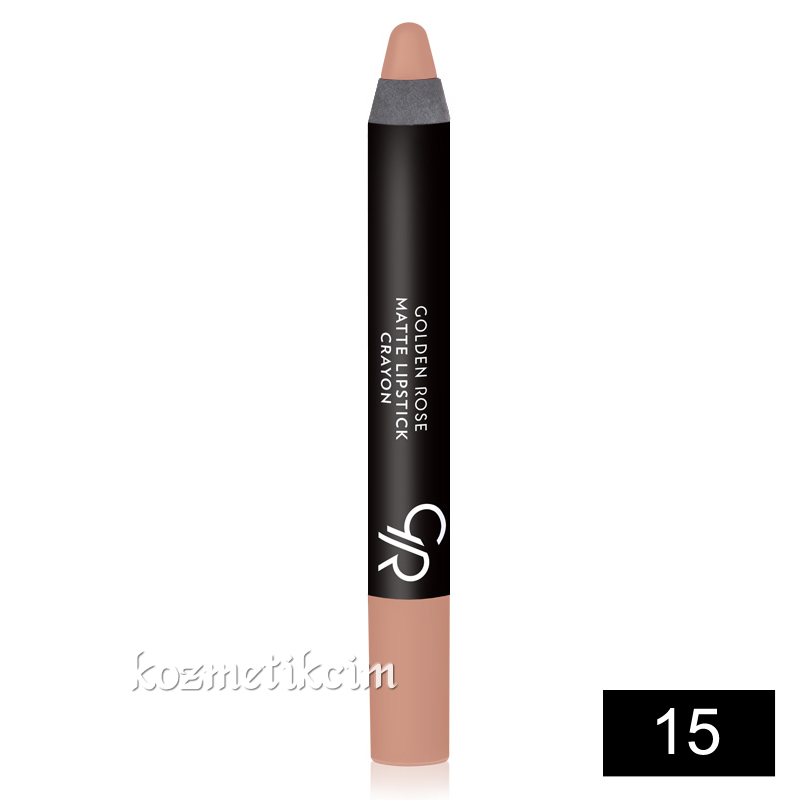 Golden Rose Matte Lipstick Crayon Kalem Ruj 15