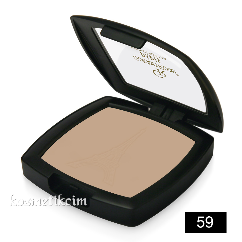 Golden Rose Paris Compact Powder Pudra 59