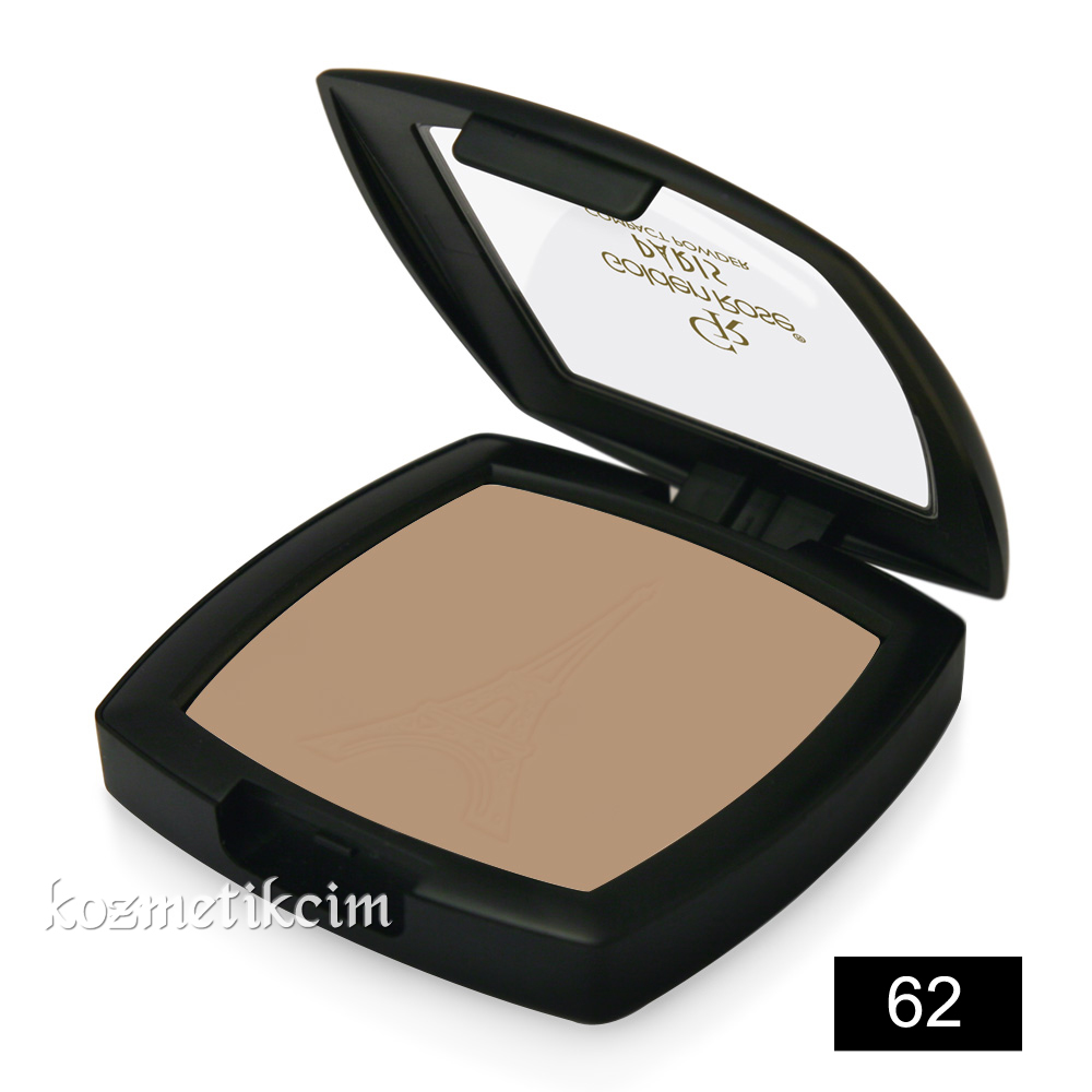 Golden Rose Paris Compact Powder Pudra 62