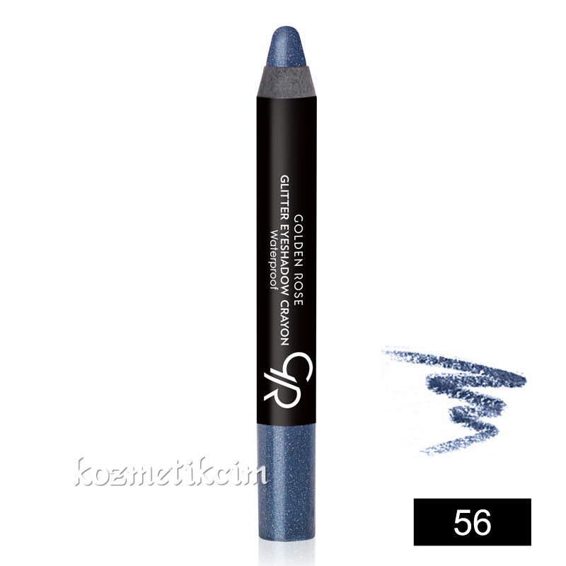 Golden Rose Glitter Eyeshadow Crayon Waterproof Kalem Far 56