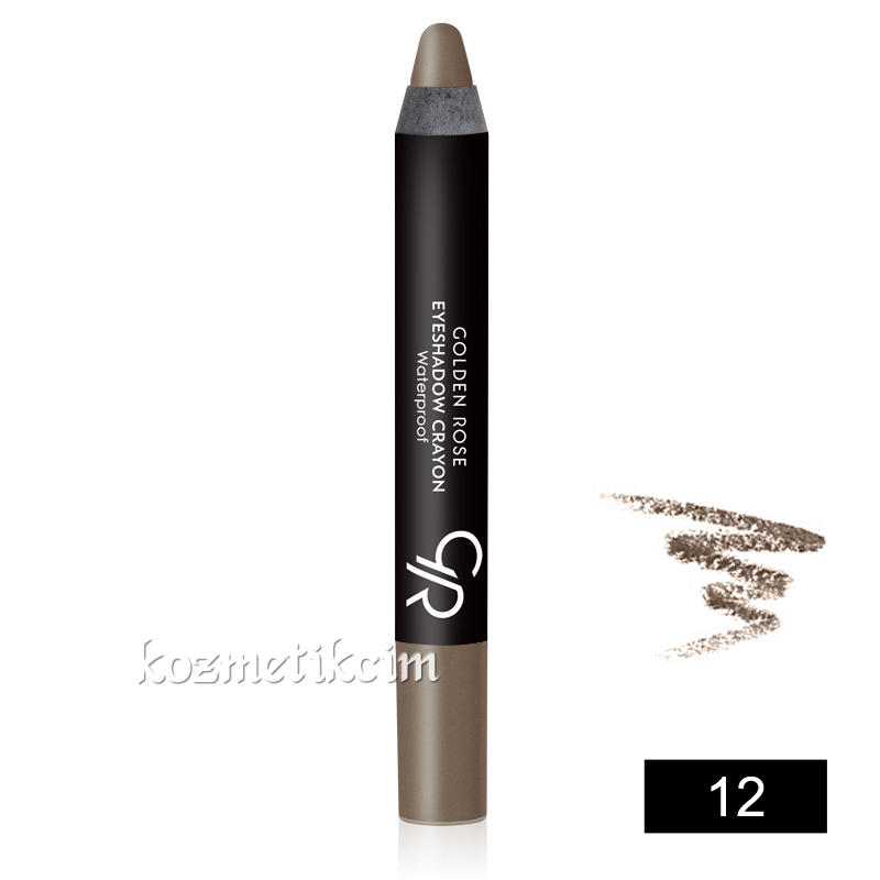 Golden Rose Eyeshadow Crayon Waterproof Kalem Far 12