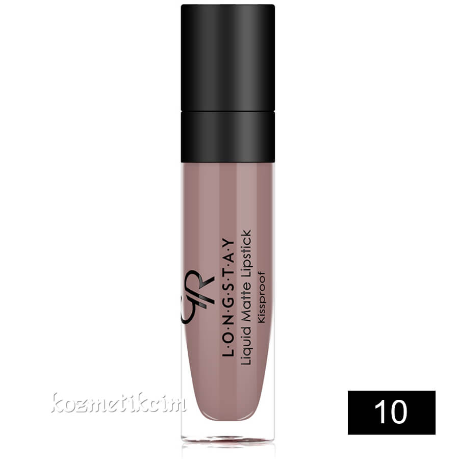 Golden Rose Longstay Liquid Matte Lipstick 10