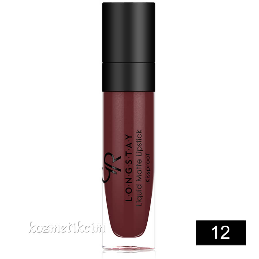 Golden Rose Longstay Liquid Matte Lipstick 12