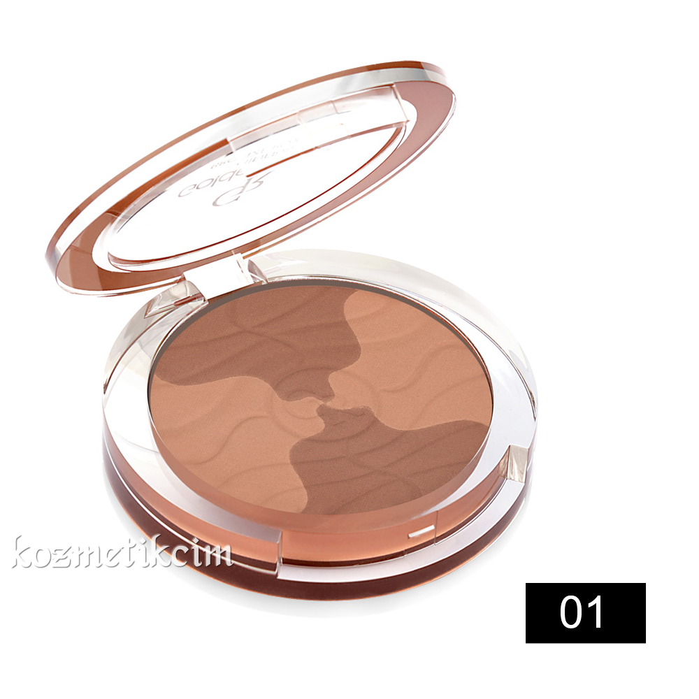 Golden Rose Mineral Bronze Powder Bronzlaştırıcı Pudra 01