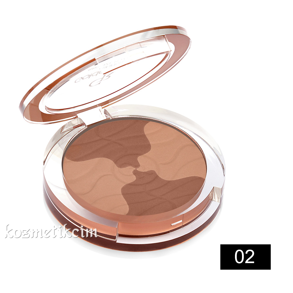 Golden Rose Mineral Bronze Powder Bronzlaştırıcı Pudra 02