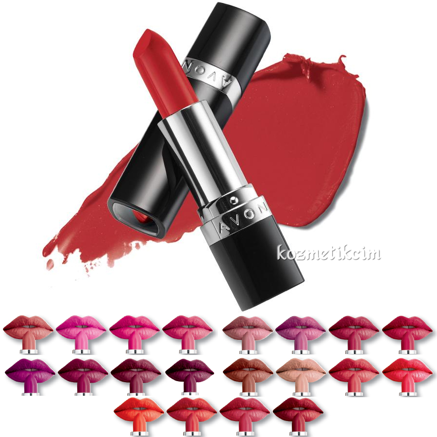 AVON True Colour Perfectly Mat Ruj Berry Blast