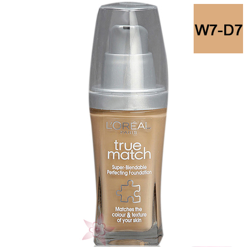 L'Oréal True Match Fondöten  W7-D7