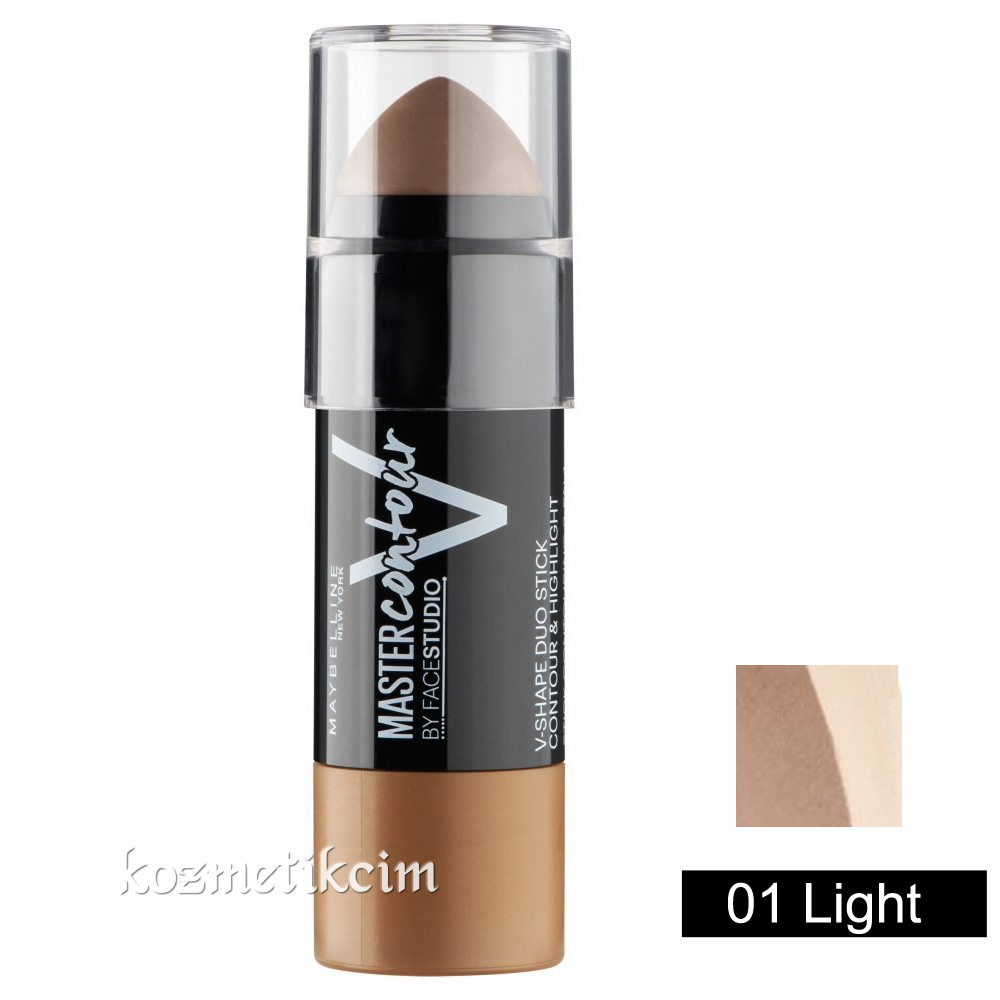 Maybelline Master Contour V-Shape Duo Stick 01 Light