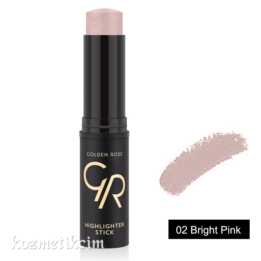 Golden Rose Highlighter Stick Aydınlatıcı 02 Bright Pink