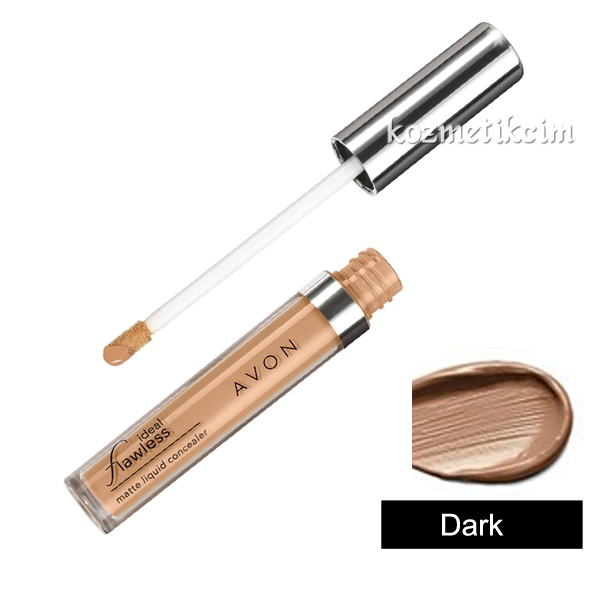 AVON Ideal Flawless Mat Görünüm Veren Likit Kapatıcı Dark