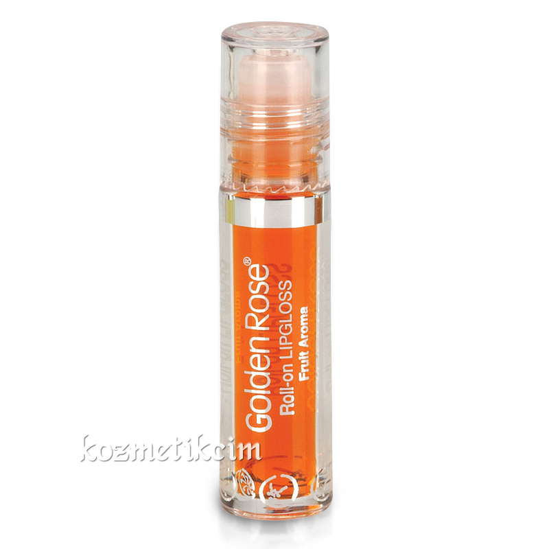 Golden Rose Fruit Roll On Lipgloss Orange