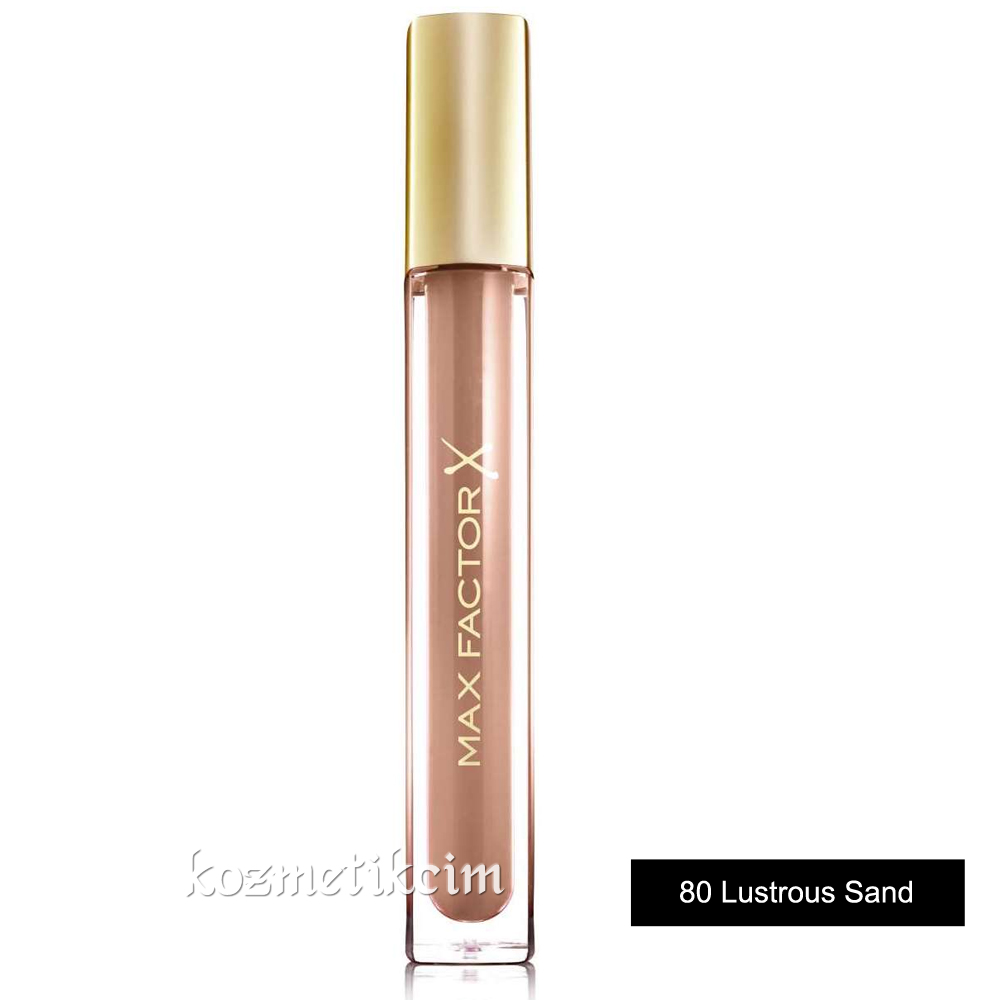 Max Factor Colour Elixir Gloss 80 Lustrous Sand