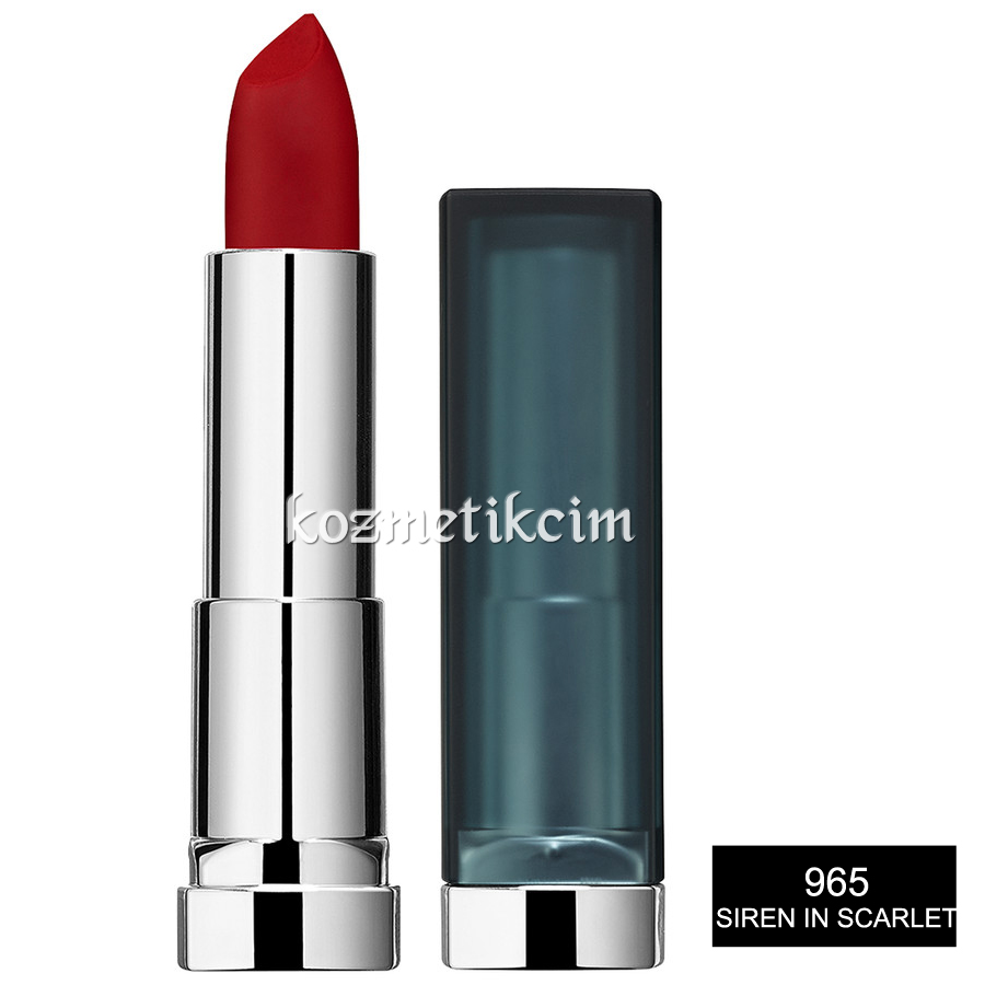 Maybelline Color Sensational Creamy Matte Ruj 965 Siren in Scarlet