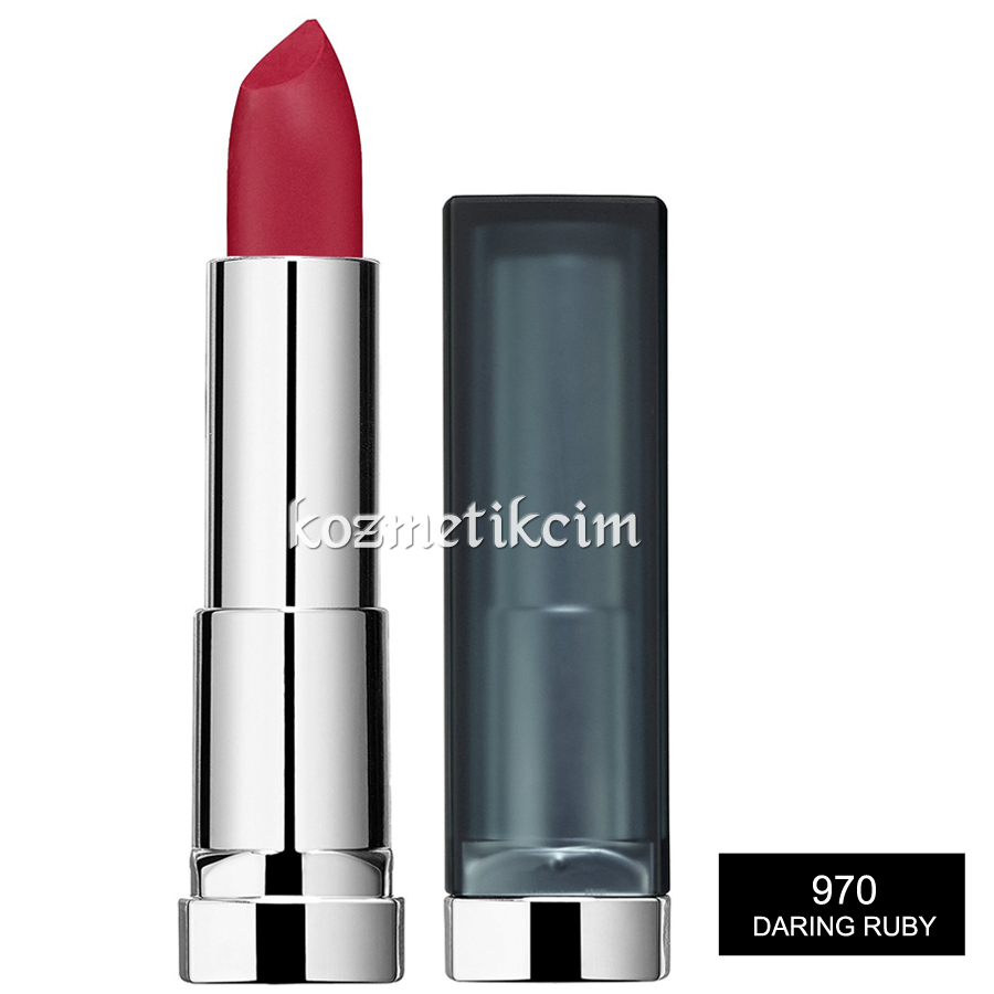 Maybelline Color Sensational Creamy Matte Ruj 970 Daring Ruby