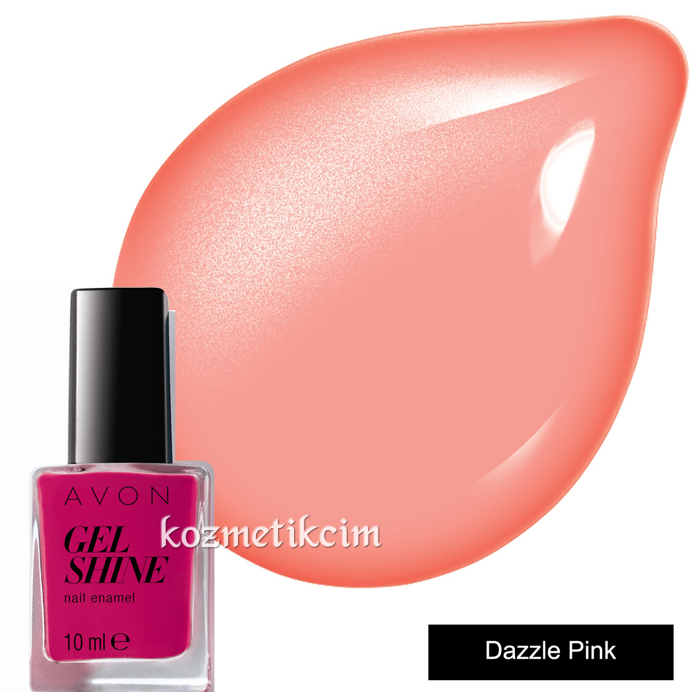 AVON Mark Gel Shine Tırnak Cilası - Oje Dazzle Pink