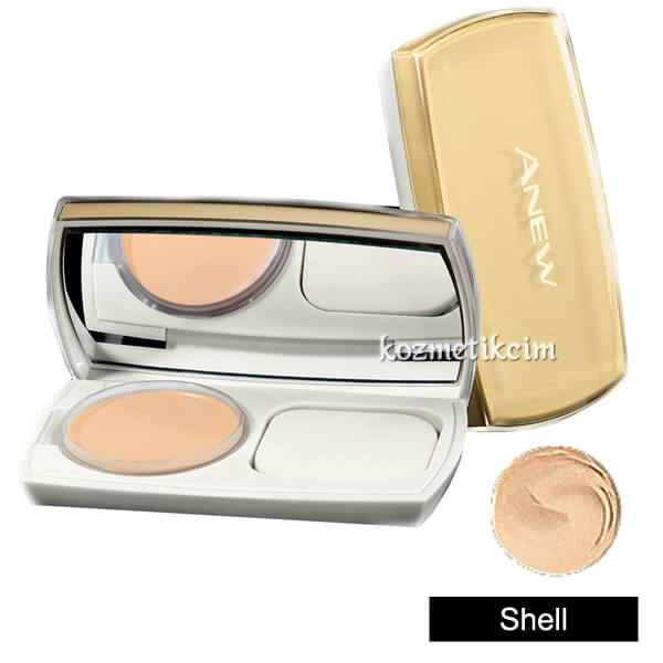 AVON Anew Beauty Kompakt Fondöten SPF15 Shell