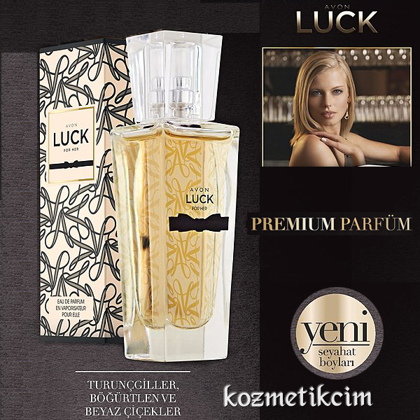 AVON Luck EDP Seyahat Boyu 30 ml Kadın Parfümü