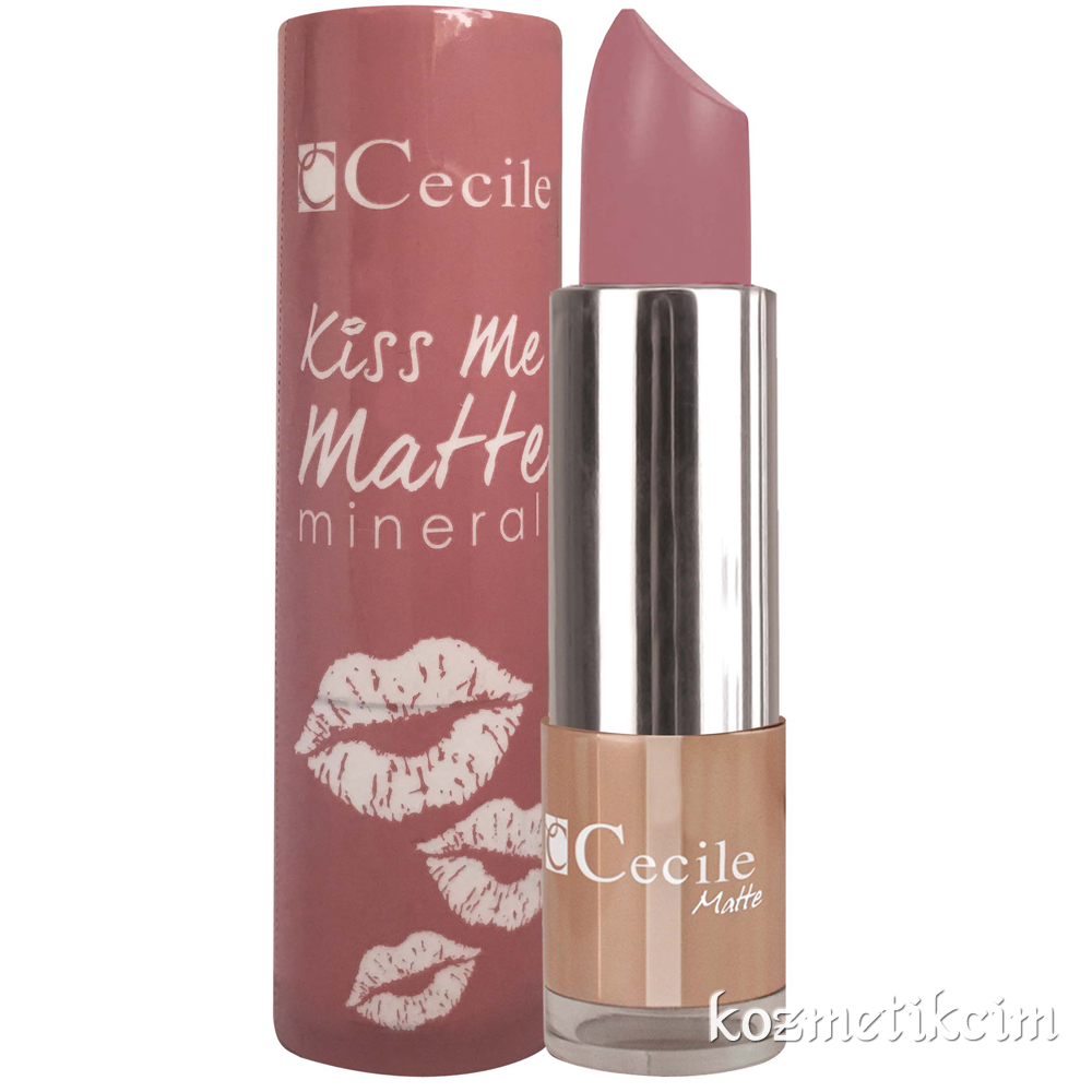 Cecile Kiss Me Matte Mineral Mat Ruj 314